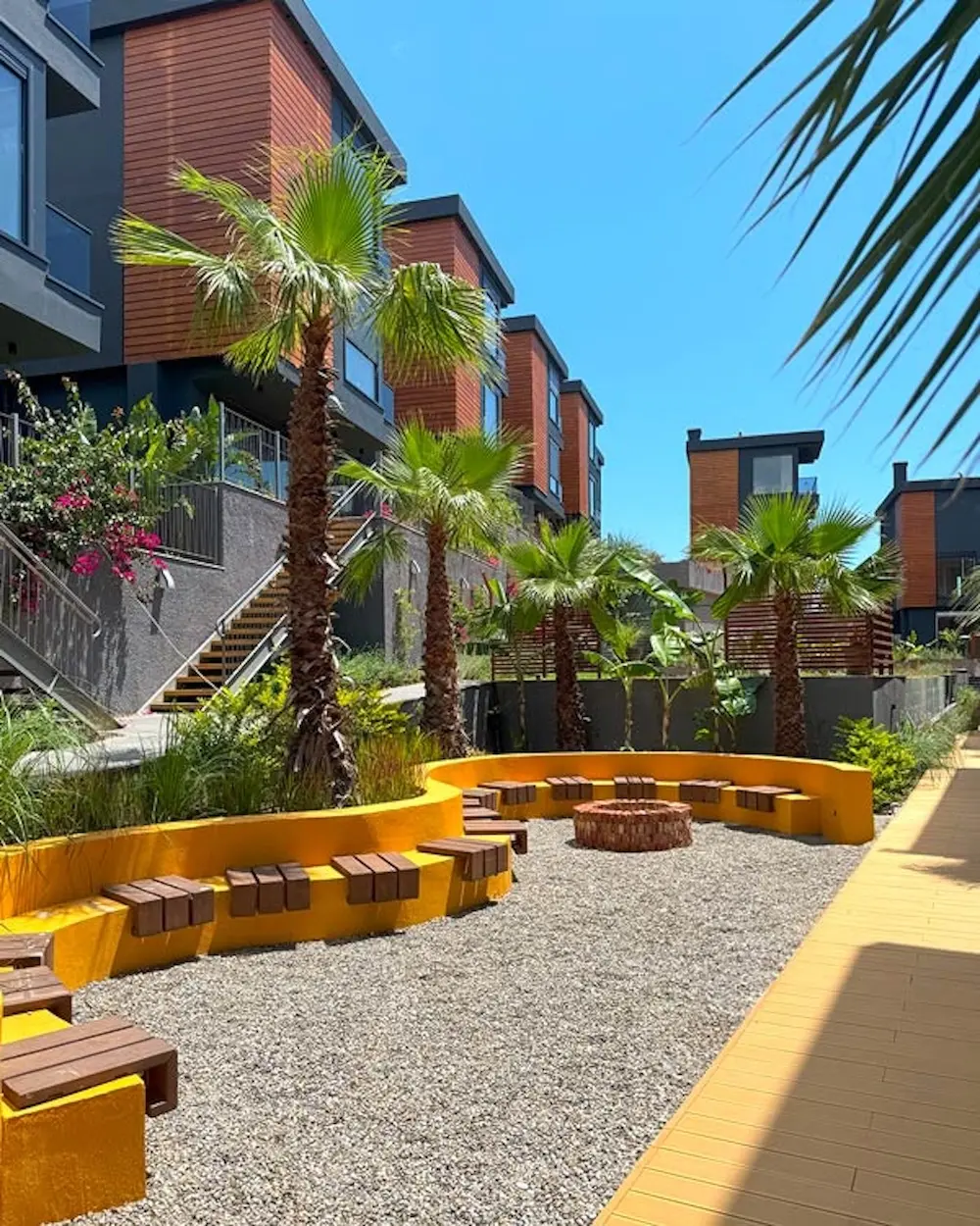 Garden area